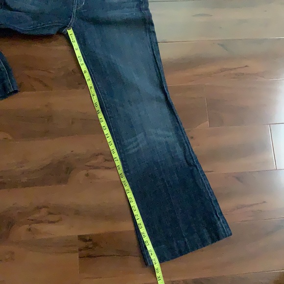 Citizens of humanity size 30 Faye #003 low waist full leg stretch jeans - Picture 7 of 14